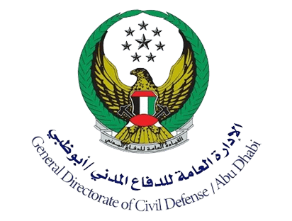 Civil Defence AUH logo